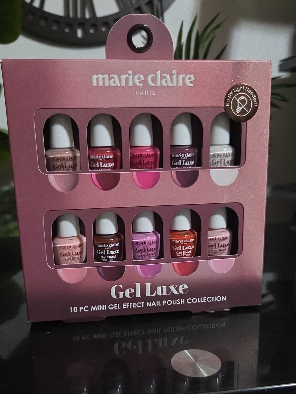 Gel Luxe Mini Gel Effect Nail Polish Set – Pink Collection